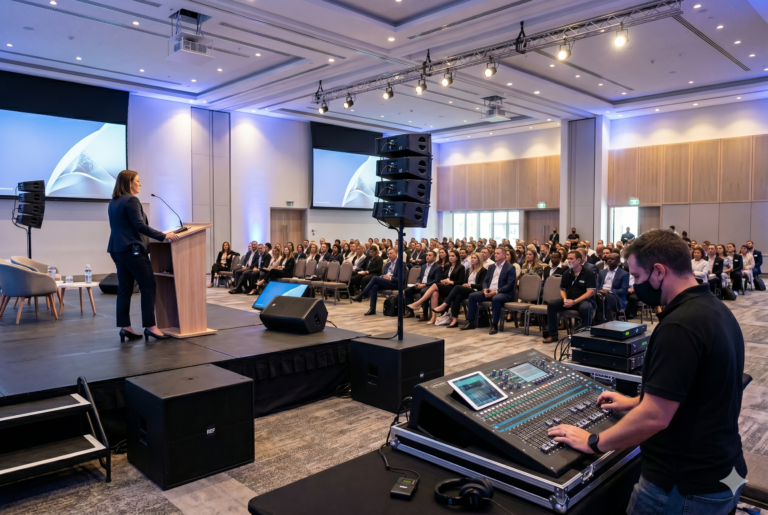 Professional PA System Hire for Corporate Events in South Africa 