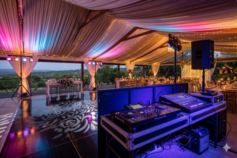 Professional Wedding Sound and Lighting Packages in South Africa 